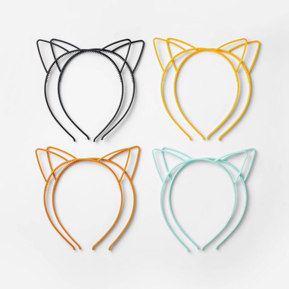 8ct Cat Ear Headbands Halloween Party Favors - Hyde & EEK! Boutique™ | Target