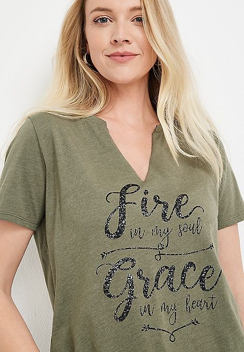 Fire In My Soul Graphic Tee | Maurices