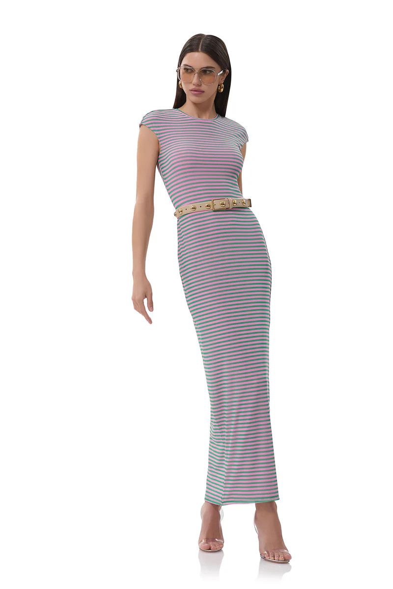 Cody Dress - Rose Stripe | ShopAFRM