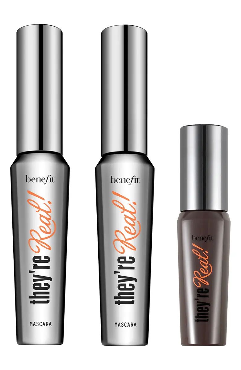 Benefit They're Real! Lash Stash Full Size & Mini Lengthening Mascara Set | Nordstrom