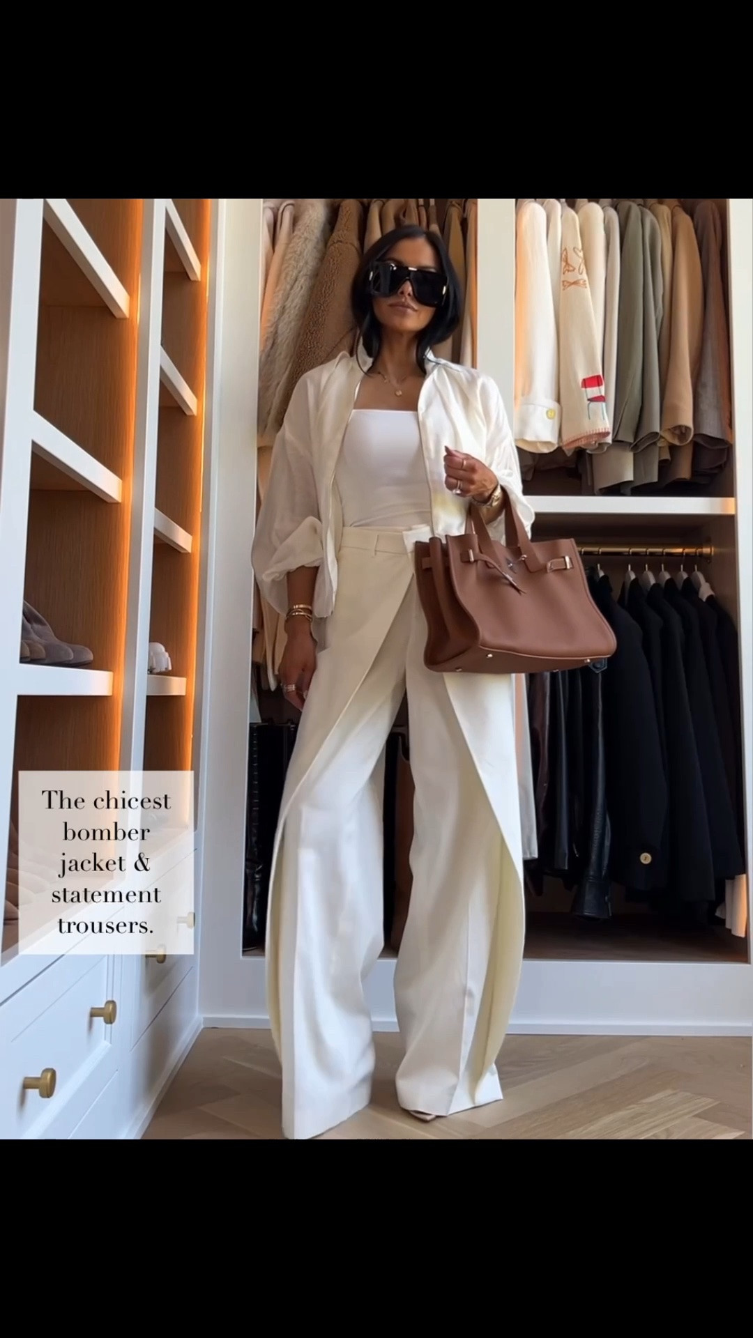 Zara new arrivals for fall
Zara bomber jacket
Zara wide leg pants 
Wearing an XS in everything
Fall outfit ideas, fall workwear

#LTKOver40 #LTKWorkwear #LTKootd