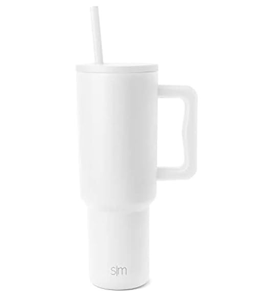 Simple Modern 40 oz Tumbler with Handle and Straw Lid | Insulated Reusable Stainless Steel Water ... | Amazon (US)