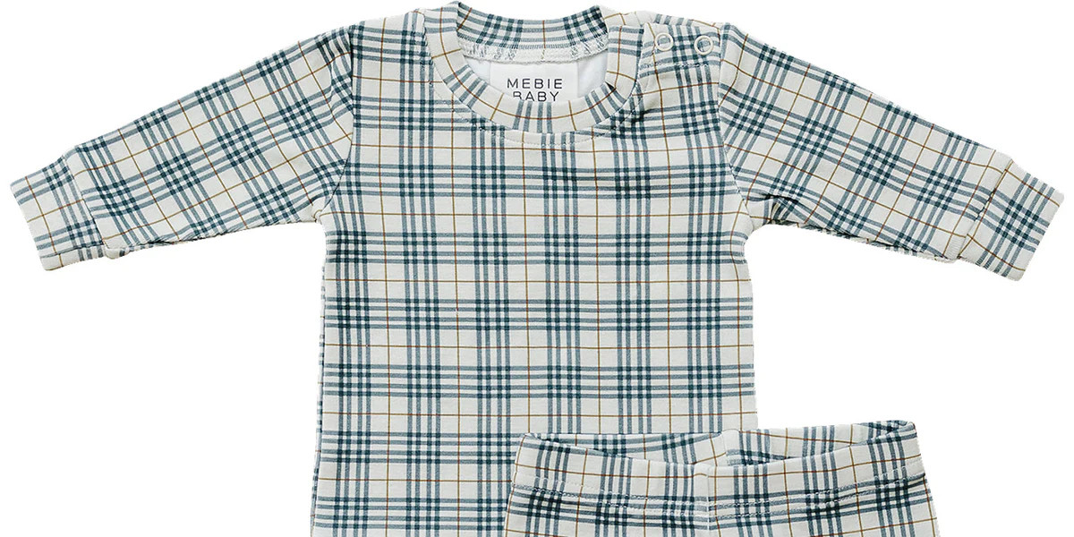 Mebie Baby Plaid Cozy Set | 0-3 months to 7 years | Mebie Baby