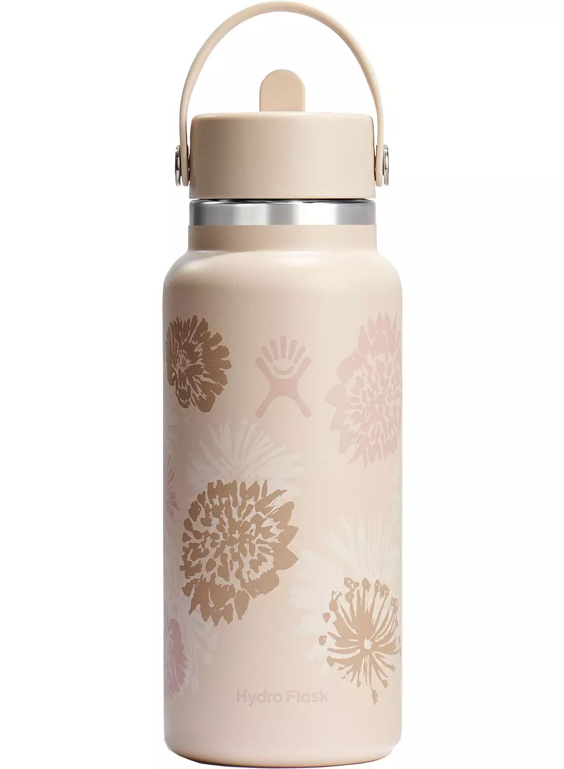 Hydro Flask 32 oz. Wide Mouth Bottle with Flex Straw Cap - Blossom Burst Collection | Dick's Spor... | Dick's Sporting Goods