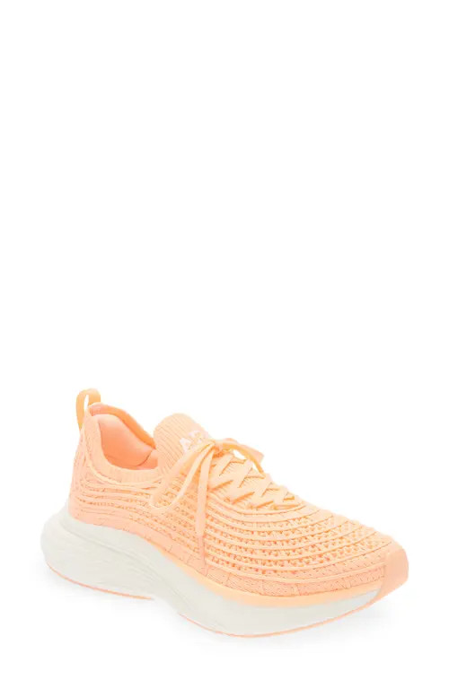 APL TechLoom Zipline Running Shoe in Neon Peach /White at Nordstrom, Size 8 | Nordstrom
