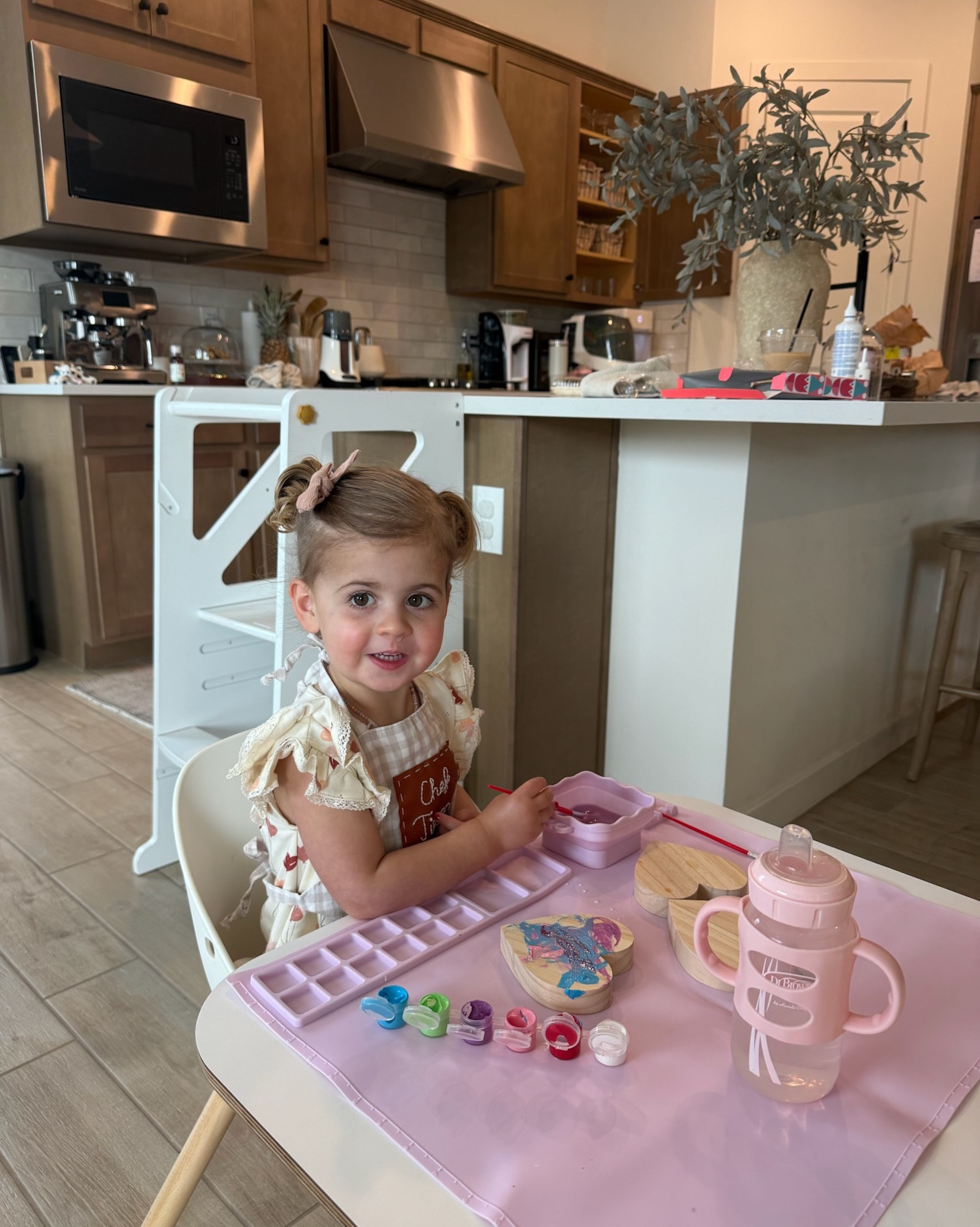 Painting setup for Tiegan! 🥰

#LTKKids