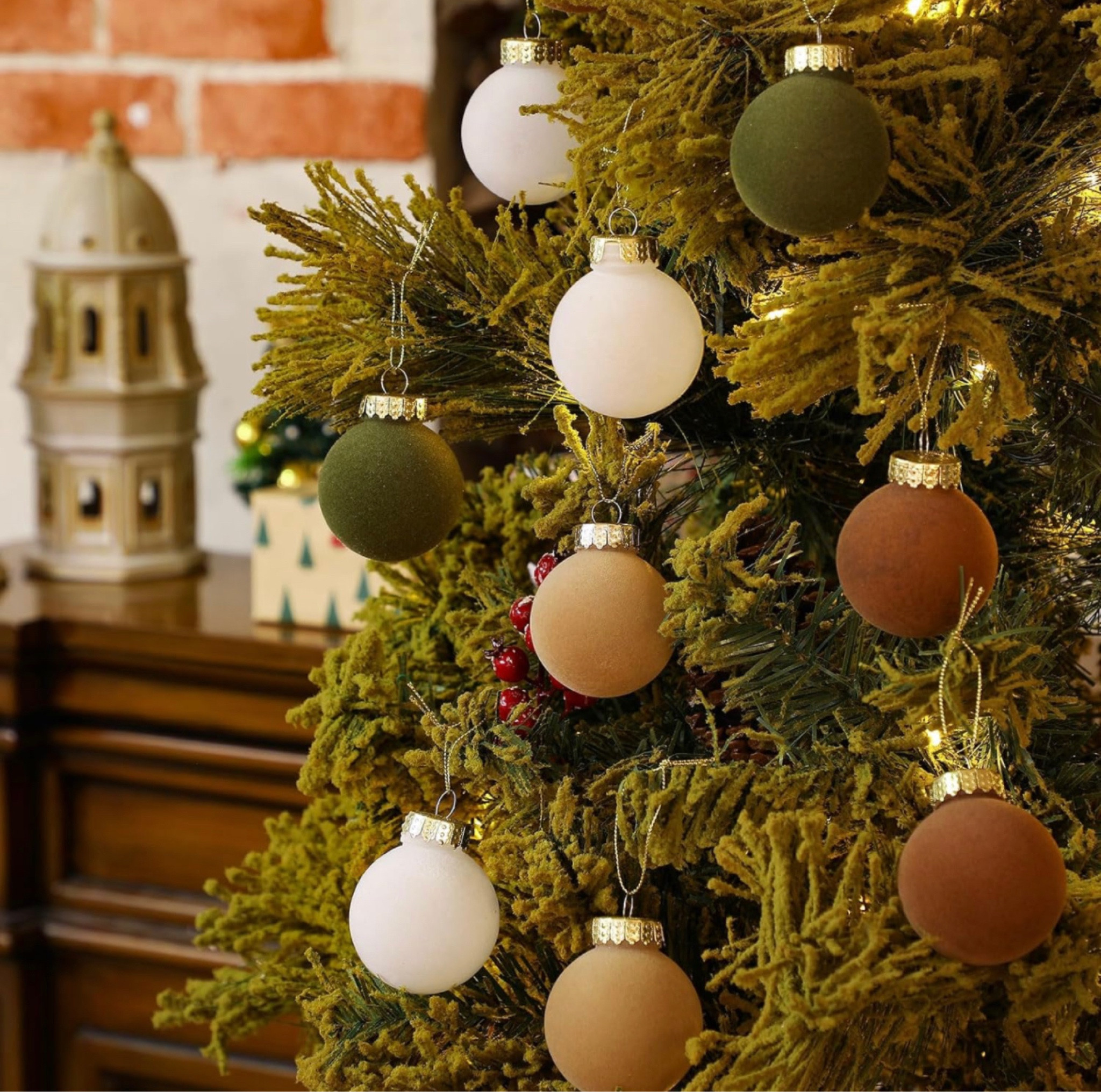 Affordable dupes to the Studio McGee velvet Christmas ornaments!! 12 for $20!

#LTKfindsunder50 #LTKHoliday #LTKSeasonal