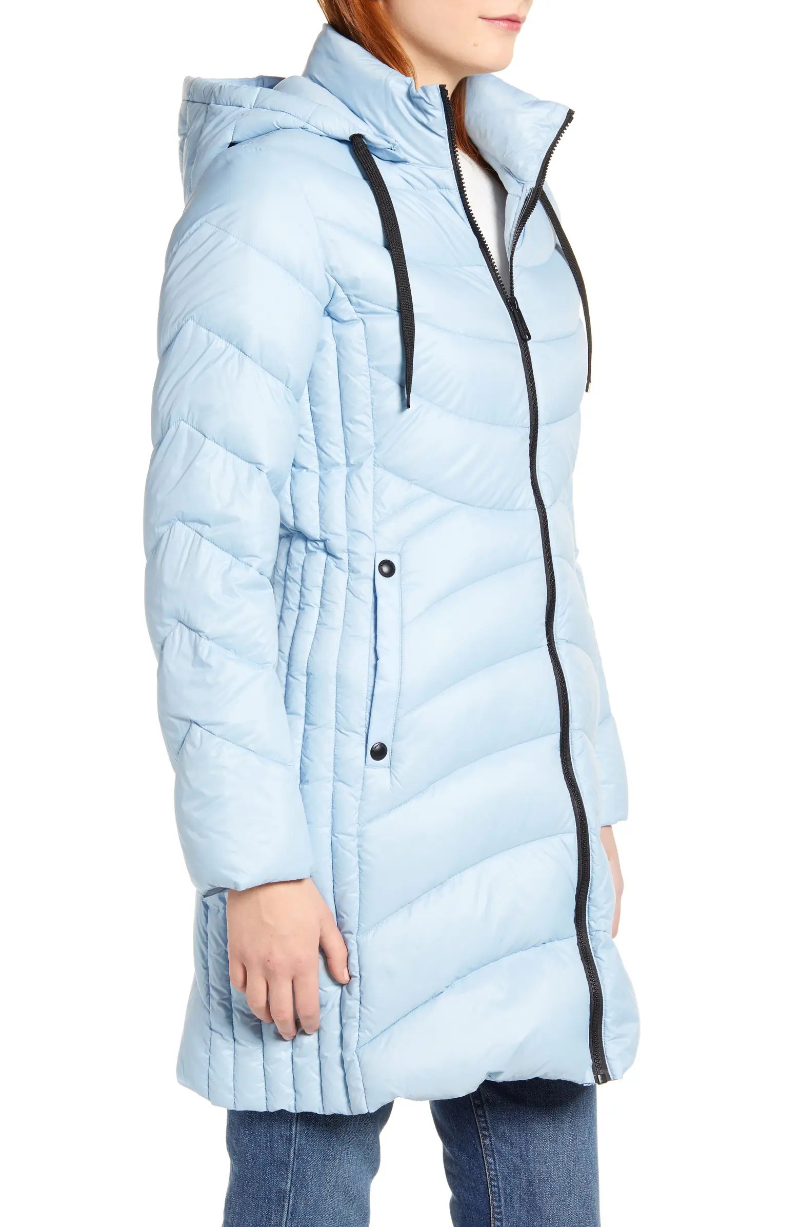 Hooded Packable Puffer Coat | Nordstrom