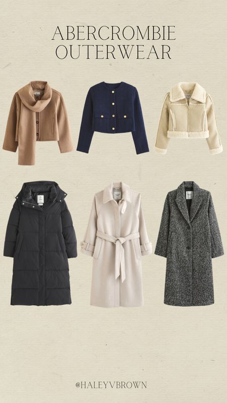 Jacket, Outerwear, Abercrombie, Trench Coat, Pattern Coat, Puffer Coat, Cropped Jacket, Cropped Sweater, Winter Jacket, Fall Jacket, Neutral Outfit, Neutral Jacket, Cardigan, Puffer Cropped Jacket

#LTKGiftGuide #LTKSeasonal #LTKsalealert