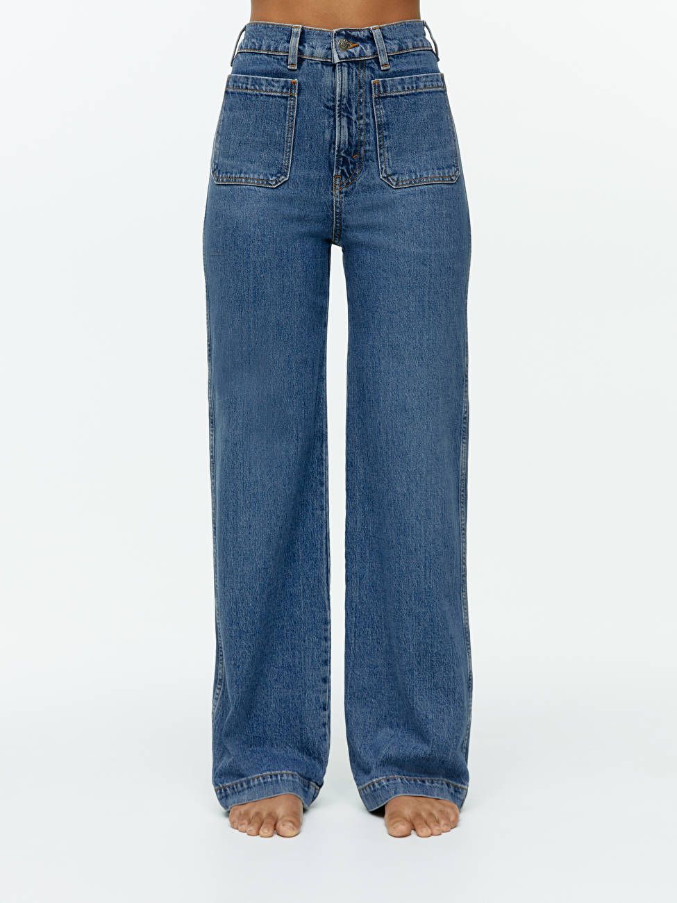 LUPINE High Flared Stretch Jeans | ARKET (US&UK)