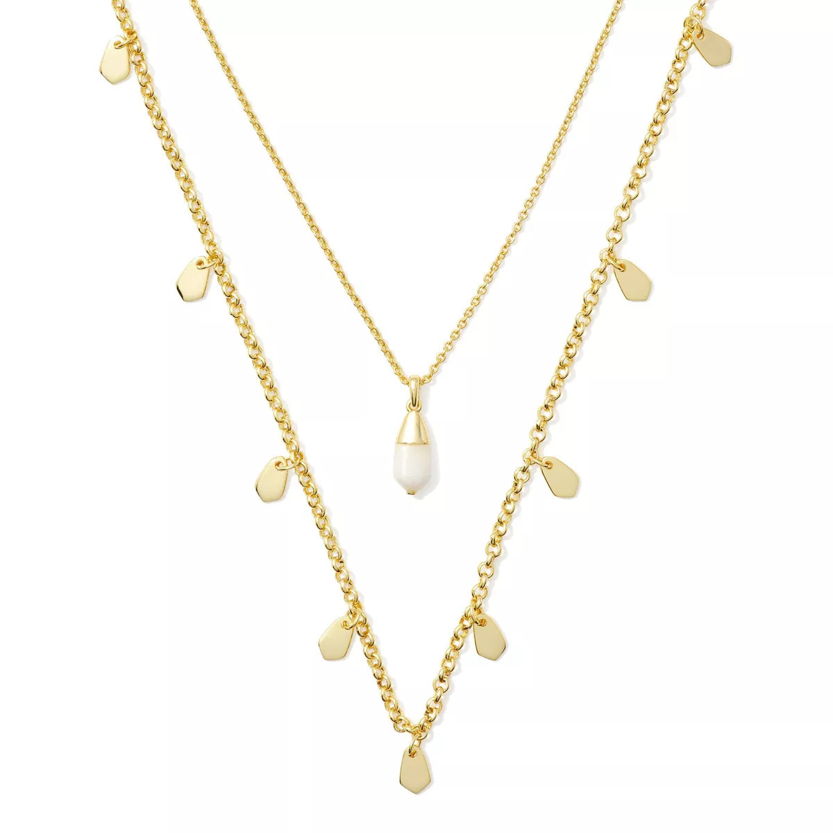 Kendra Scott 14K Gold Over Brass Lena Multi Strand Necklace | Target