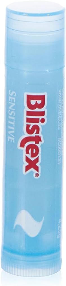 Blistex Simple & Sensitive Lip Balm, 0.15 Ounce Tube – Hypo-Allergenic Unflavored Lip Balm, Gen... | Amazon (US)