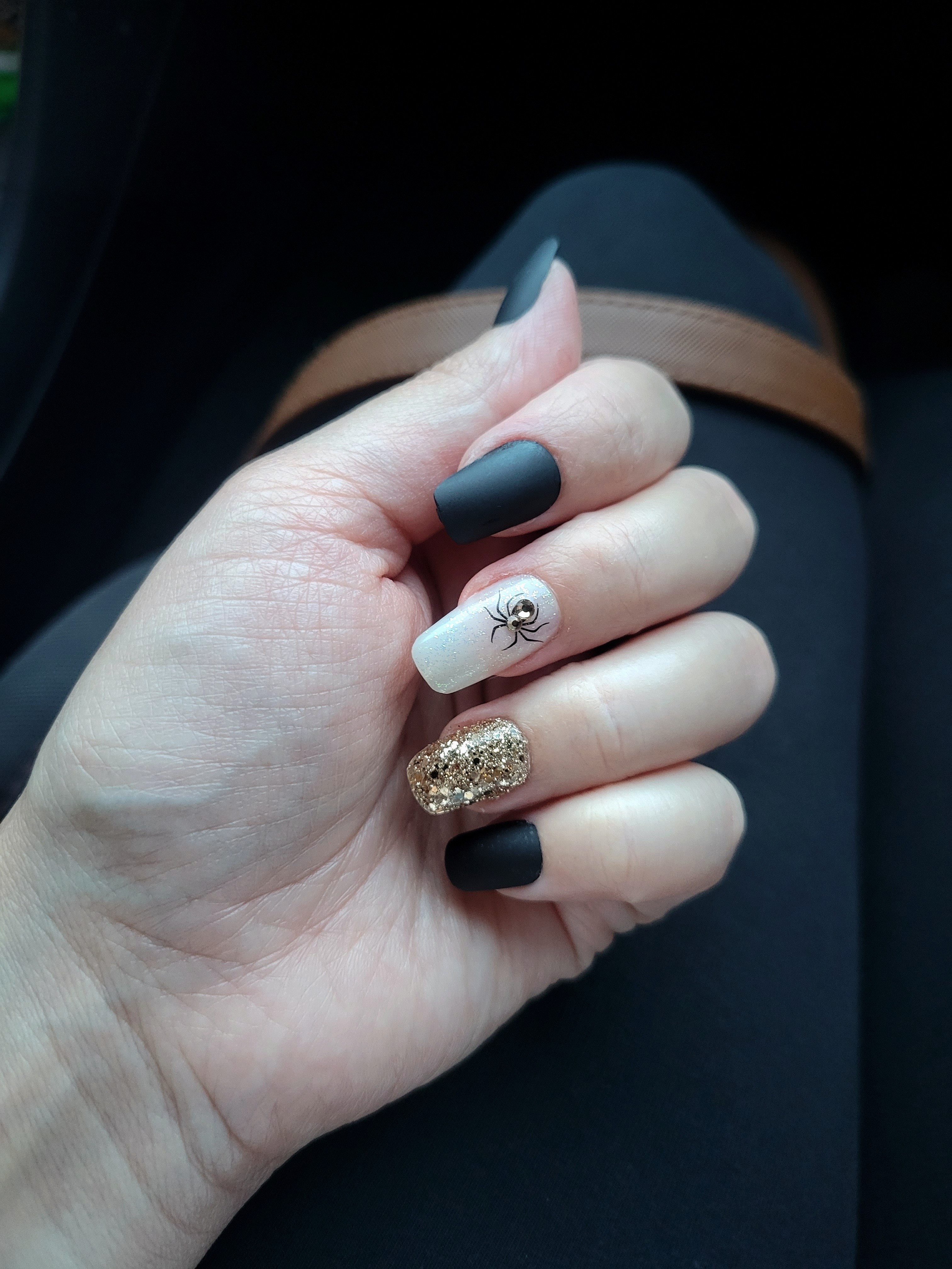 KISS Halloween special design glue on nails - ik I keep saying but I am sooo excited for spooky season 👻 I always wear KISS nails for a quick & inexpensive manicure, as l've shared multiple times on my page! For me personally the original length was too long but these are so easy to cut & file down! There's also a cute spider web nail but I would just replace it with the glitter one.. Tip: don't cut your nails before wearing these they stick so much longer when there's more nail to hold too lol Remember get a price drop notification if you heart a post/save a product 😉 

✨️ P.S. if you follow, like, share, save, or shop my post.. thank you sooo much, I appreciate you! As always thanks sooo much for being here & shopping with me 🥹 

| nails, nail polish, nail color, press on nails, nail file, nail polish remover, nails kiss, nail glue, nail glue kiss, nail kit, press on nails, press on nails halloween, press on nails walmart, halloween nails, nail ideas, nail inspo, gel nails, acrylic nails, red nails, summer nails, dip nails, nail color, sisterstudio, kathleen post, susiewright, travel outfit, meredith hudkins, wedding guest dress summer, country concert outfit, shorts, 4th of july, summer outfits, travel outfit, curling iron, ankle boots, baby carrier, heels, playroom, rugs, nursery, clean beauty, gucci, candle, candle holder, candle warmer, nail polish, Gel nail polish, summer outfits, sisterstudio, spring haul, summer dresses 2024, 2024 trends, 2024 summer, threshold, studio mcgee, brightroom, mainstays, walmart finds, walmart fashion | 
#LTKxelfCosmetics #LTKSummerSales #LTKSeasonal #LTKstyletip #LTKbeauty @liketoknow.it

