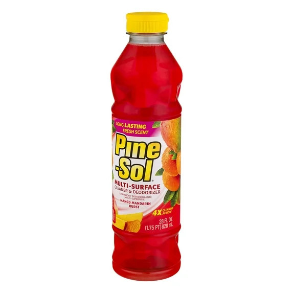 Pine-Sol MANDARIN All Purpose Cleaner (Orange)- 28oz - Walmart.com | Walmart (US)