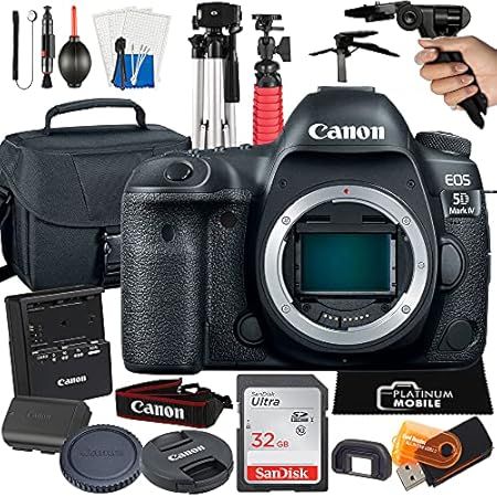 Canon EOS 5D Mark IV DSLR Camera with 24-105mm f/4L II Lens (1483C010) + 64GB Memory Card + Case + C | Amazon (US)