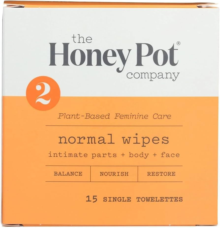 The Honey Pot - Wipes Intimate Nrml Indv - 15 Ct | Amazon (US)