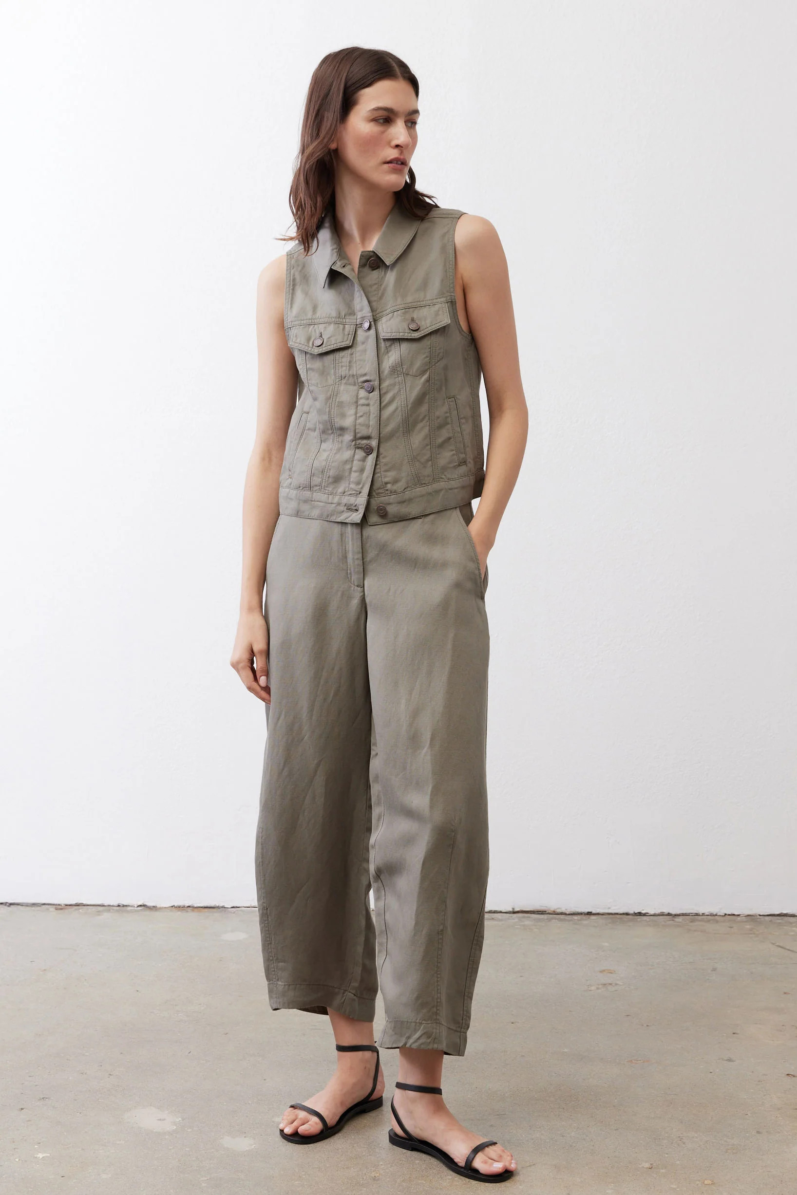 The Wide Leg Ankle Pants | Ruti