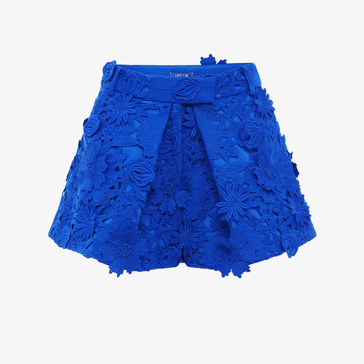 Josie Lace Shorts - Lapis | LEO LIN US