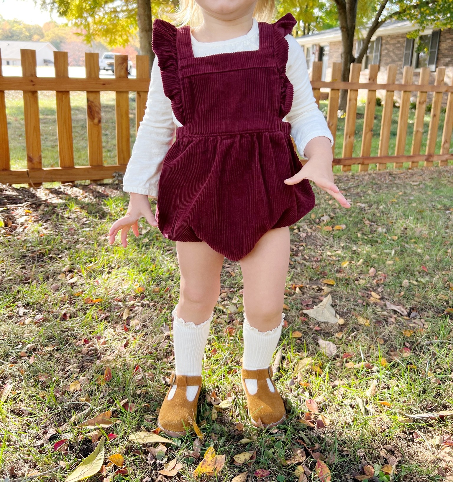 This corduroy bubble is perfect for thanksgiving! Make it warmer with a sweater & stockings. Comes in 3 beautiful colors  

#LTKHoliday #LTKSeasonal #LTKbaby