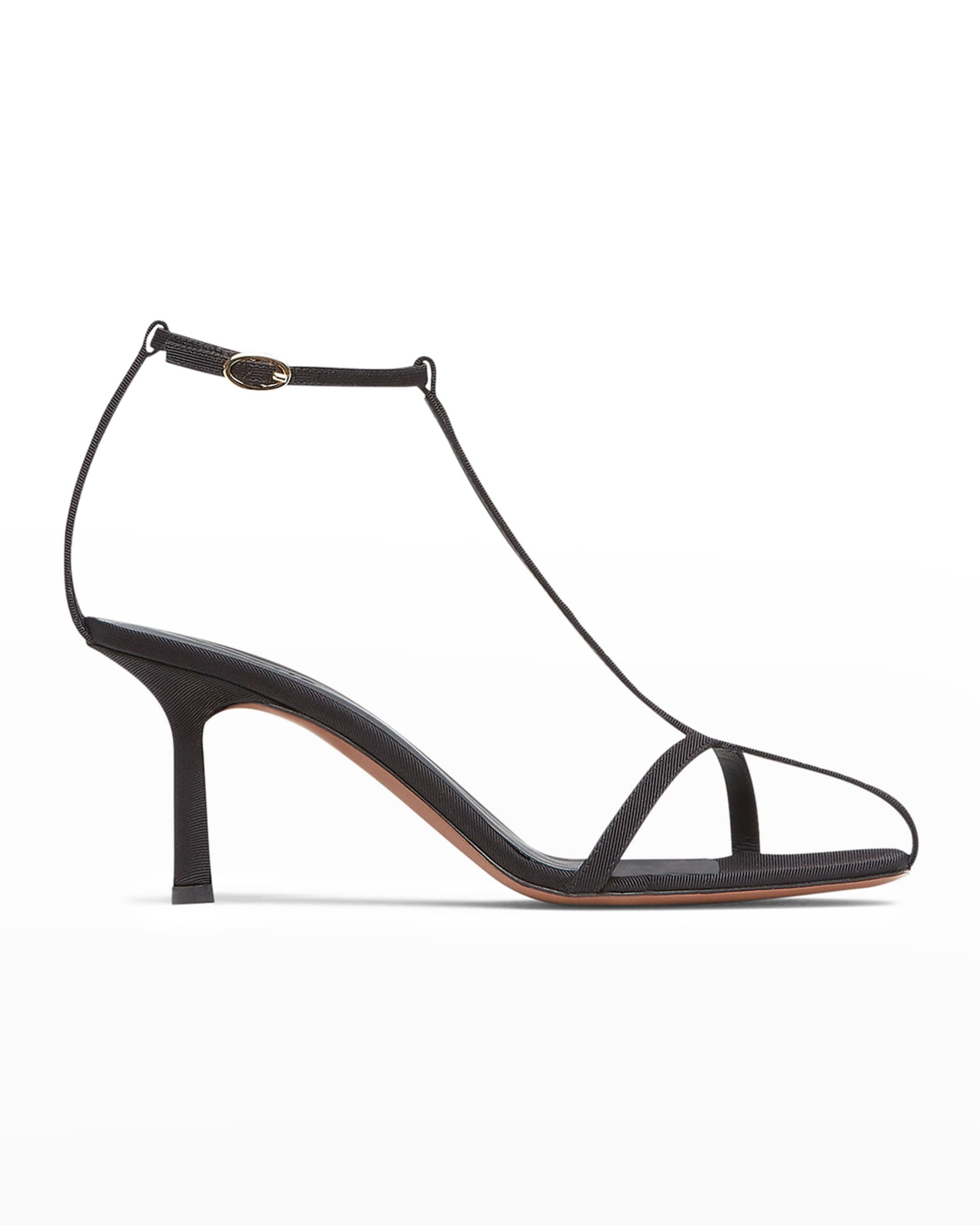 Neous Jumel Grosgrain T-Strap Sandals | Neiman Marcus