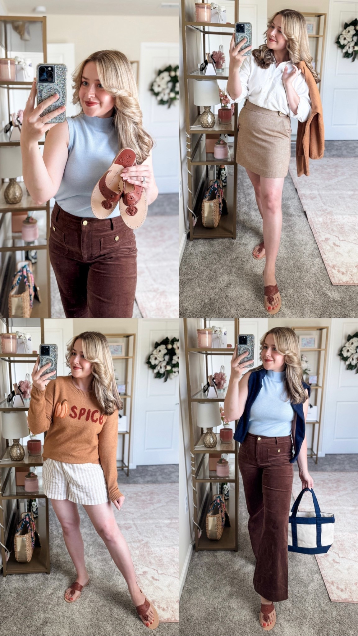 Loving these classic fall outfit ideas for warmer days! Can’t forget my @jackrogers to complete all of these looks! I always order my true size and they fit perfectly #JackRogers #jackisback #lovemyjacks [ad]

#LTKShoeCrush #LTKSeasonal #LTKStyleTip
