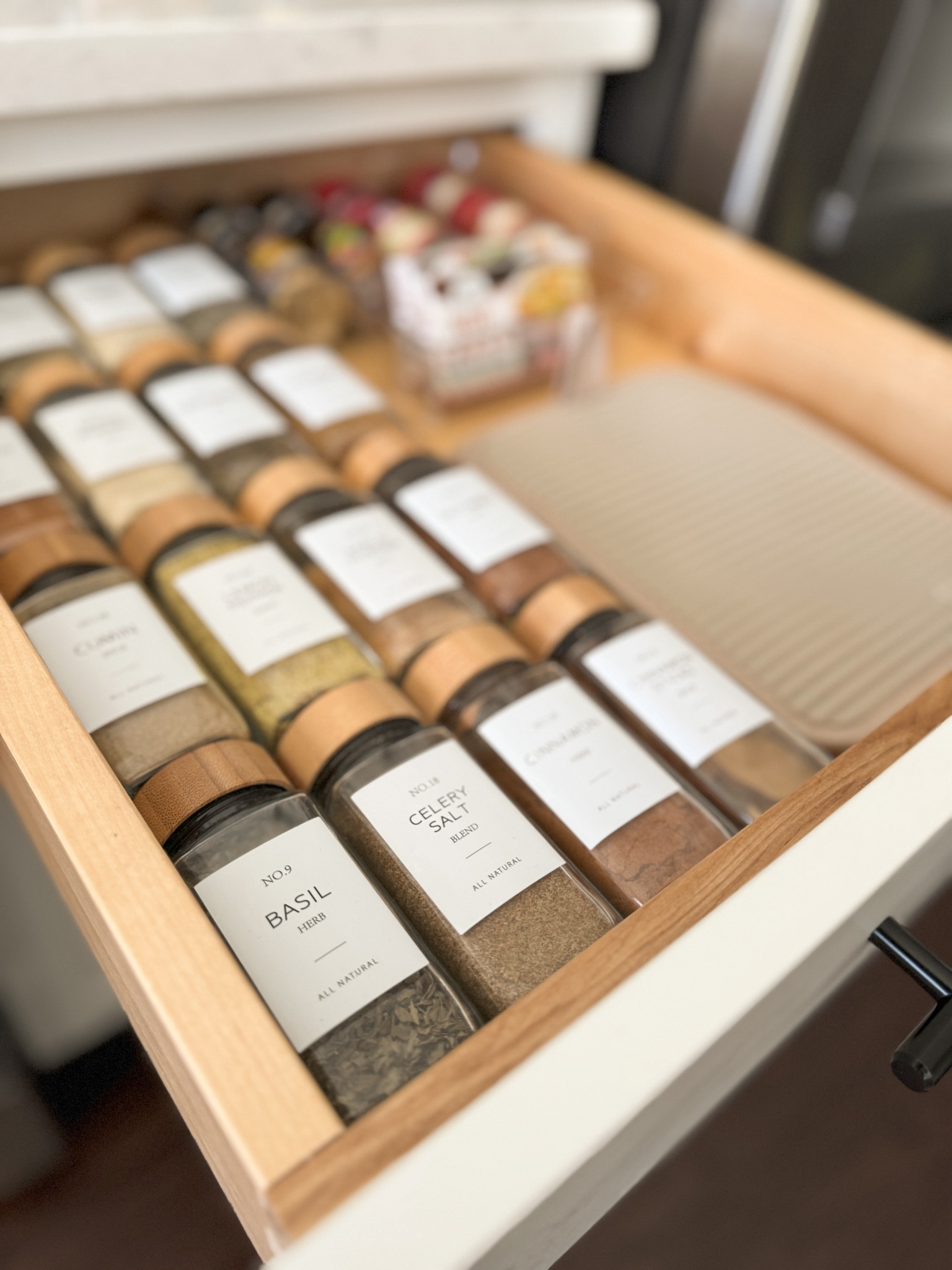 Spice drawer organization ✨

When the spice drawer becomes both beautiful and functional, it’s a major win.

Details & links in my newest blog post!

#aclassyfashionista#amazonfinds #amazonmusthaves #amazonfinds2024 #amazonfavorites #asmrsounds #asmrsounds #asmrvids #asmrsatisfying #asmrsatisfyingsounds #favoritefinds #asmrcommunity #asmrorganizing #homeorganizing #amazonhome #amazonhomefinds #amazoninfluencer #cleaningmotivation #homeorganization #organizewithme #organizedhome

#LTKFindsUnder50 #LTKHome