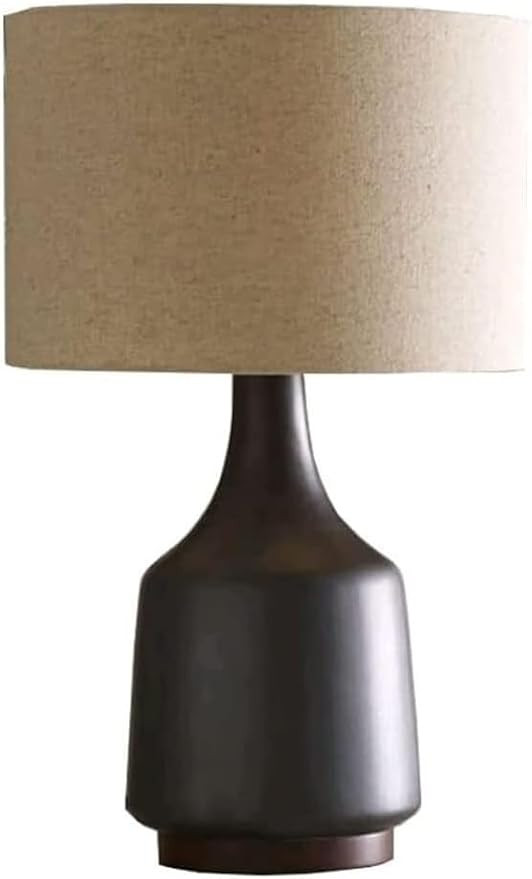 Table Light Nightstand Lamp Modern Contemporary Ceramic Nordic Retro Study Desk Lamp Bedroom Livi... | Amazon (US)