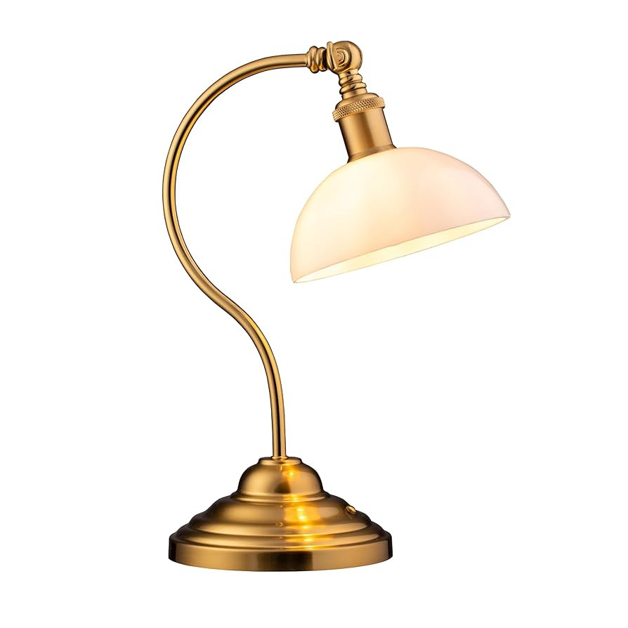 O'Bright Bankers - Cordless LED Table Lamp, Battery-Operated, Rechargeable, 3-Level Dimming, Univ... | Amazon (US)