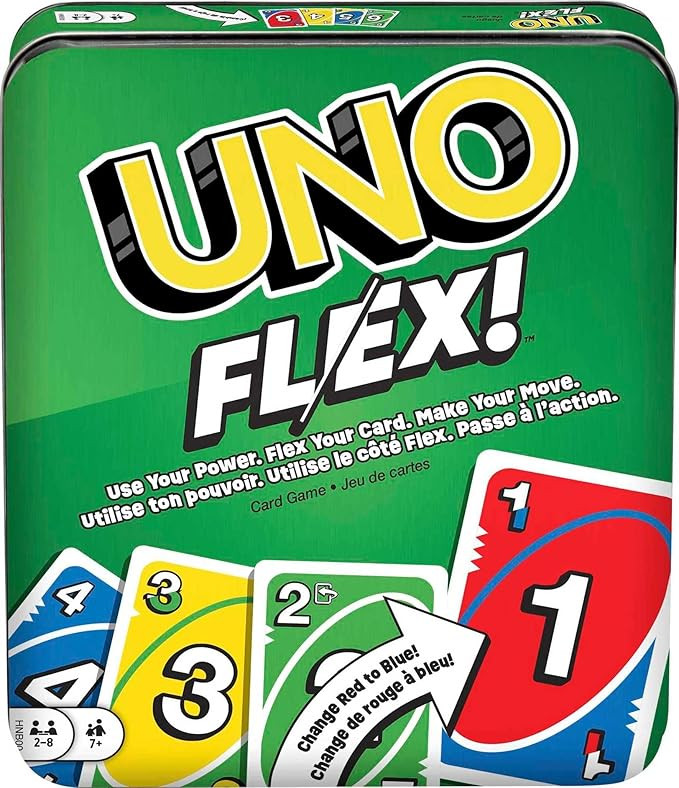 Mattel Games UNO Flex Card Game, Fun Games for Adult and Party Game Night, 2 to 6 Players (Amazon... | Amazon (US)