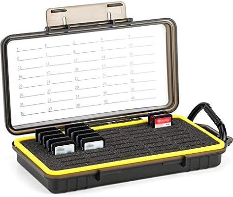 40 Slots Durable Memory Card Case Holder Organizer Keeper Water-Resistant Protector for SD SDHC S... | Amazon (US)