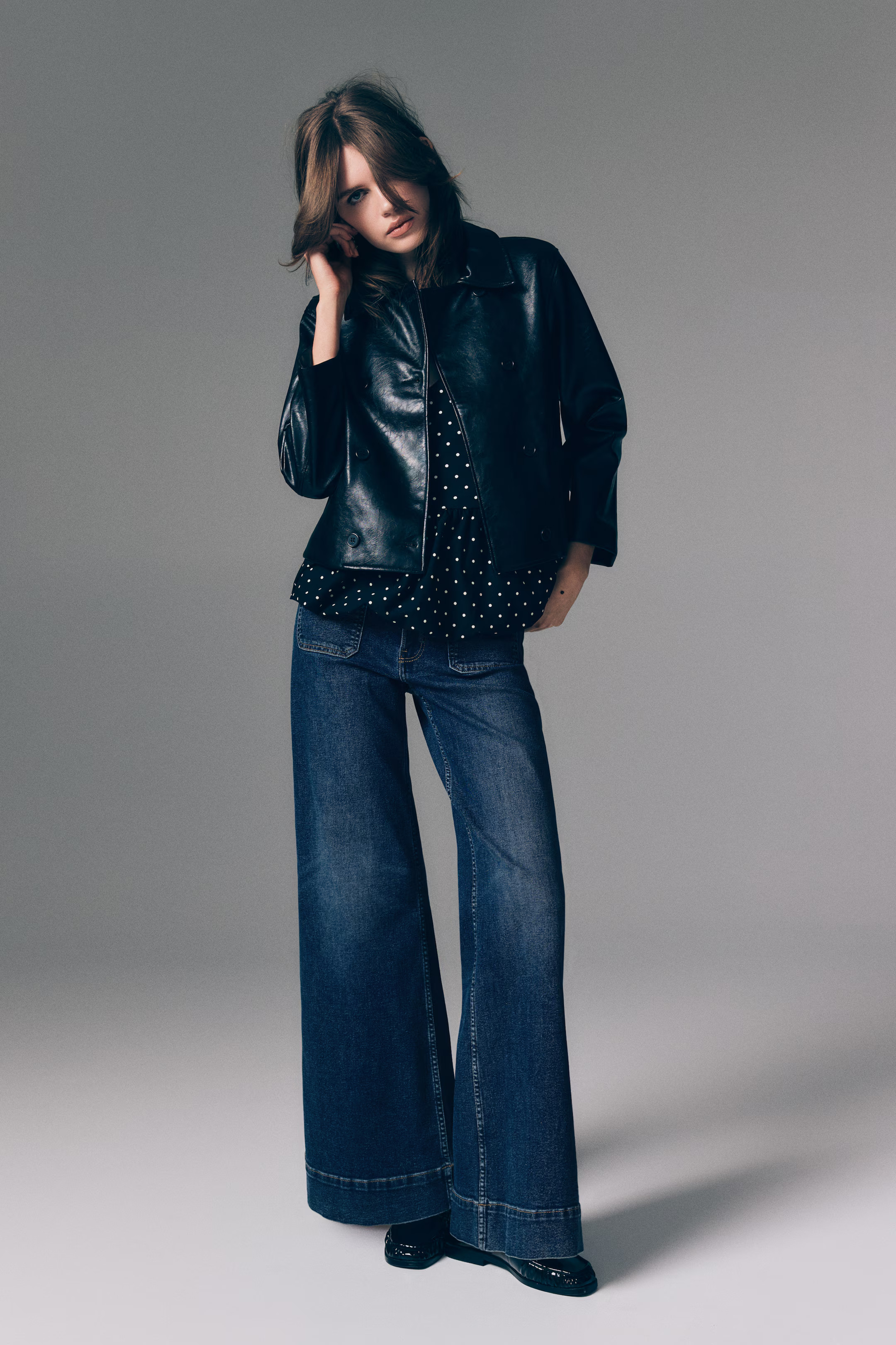 Wide High Jeans | H&M (US + CA)