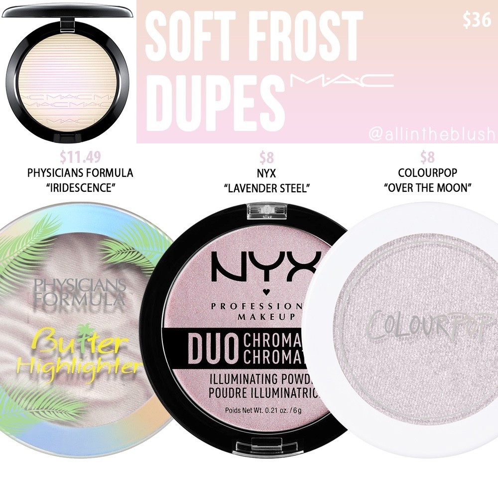 MAC Soft Frost Extra Dimension Skinfinish Highlighter Dupes

#LTKBeauty #LTKSaleAlert #LTKgrwm