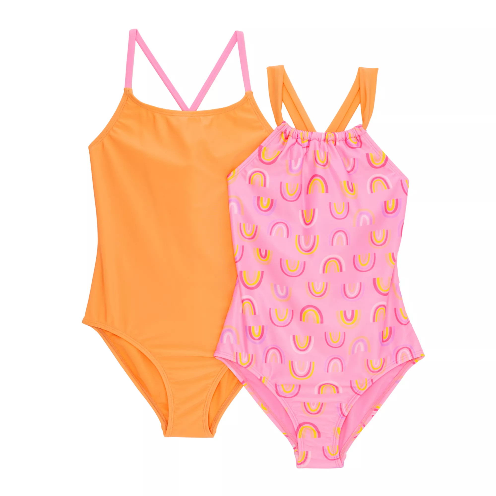 Girls 4-16 Catalina 2-Pack One-Piece Swimsuit Set | Kohl's