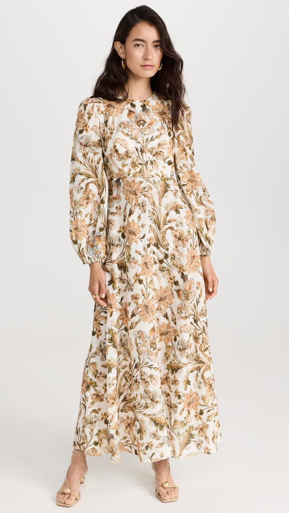 Zimmermann Chintz High Neck Dress | Shopbop | Shopbop