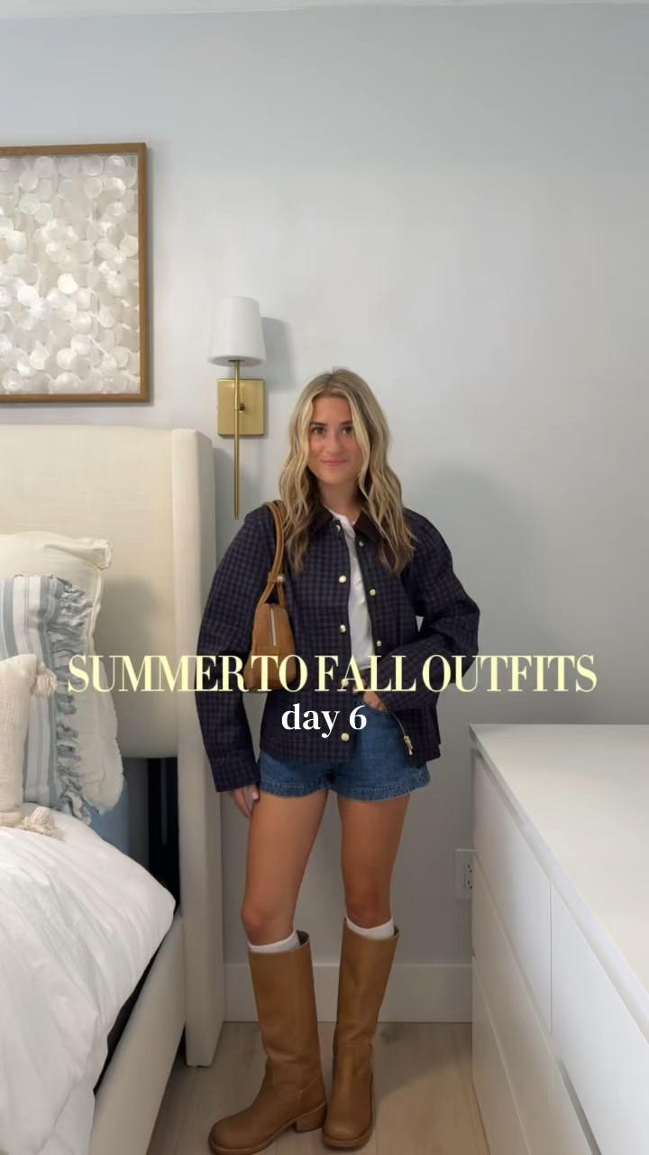 wearing a small in jacket, xs in tee and 23 in shorts!!

#LTKU #LTKstorytime #LTKootd