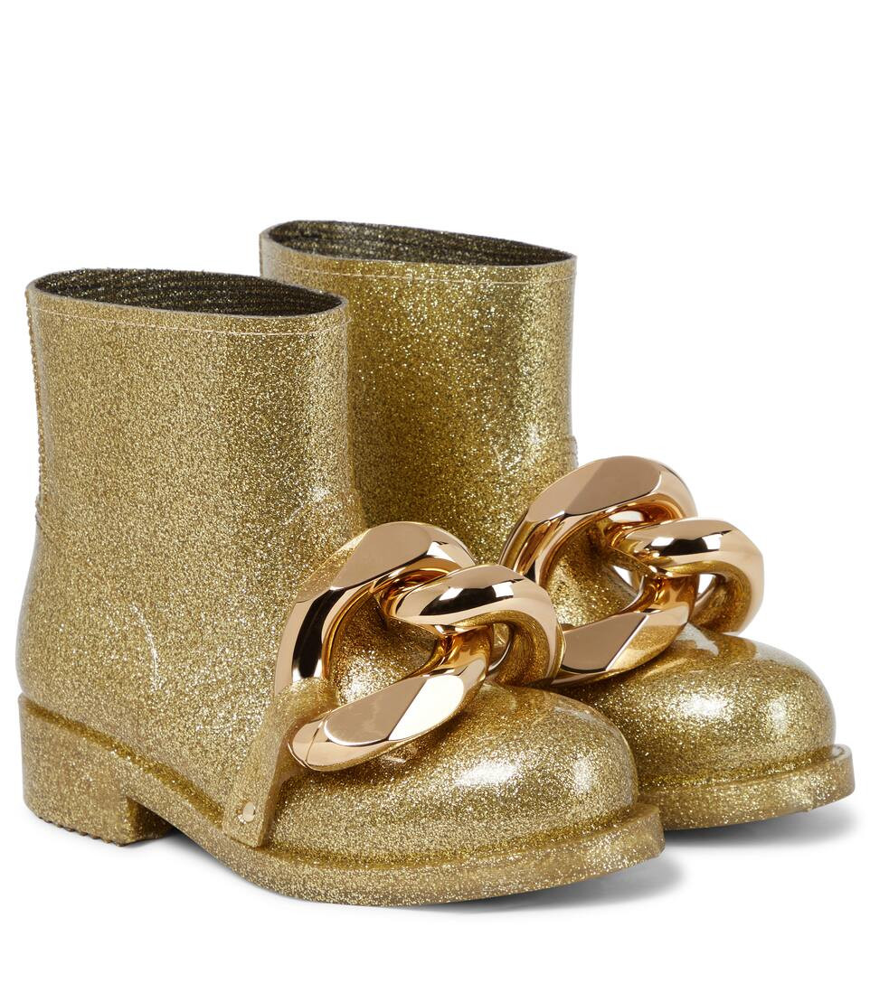 Chain glitter ankle boots | Mytheresa (DACH)