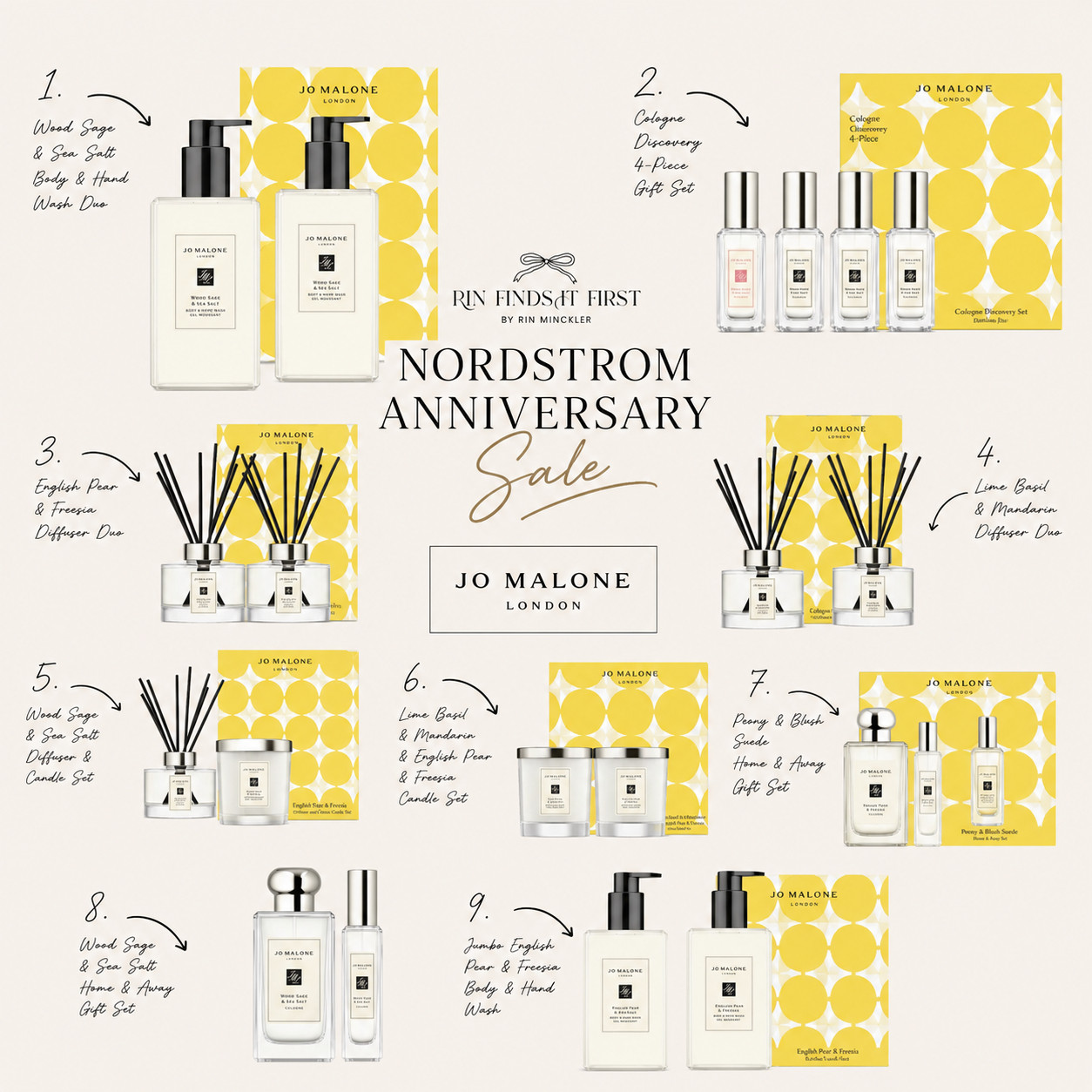 If you love Jo Malone , you need to check at Nordstrom Anniversary Sale! Check the preview here!  

 #LTKselfcare #LTKSaleAlert #LTKBeauty