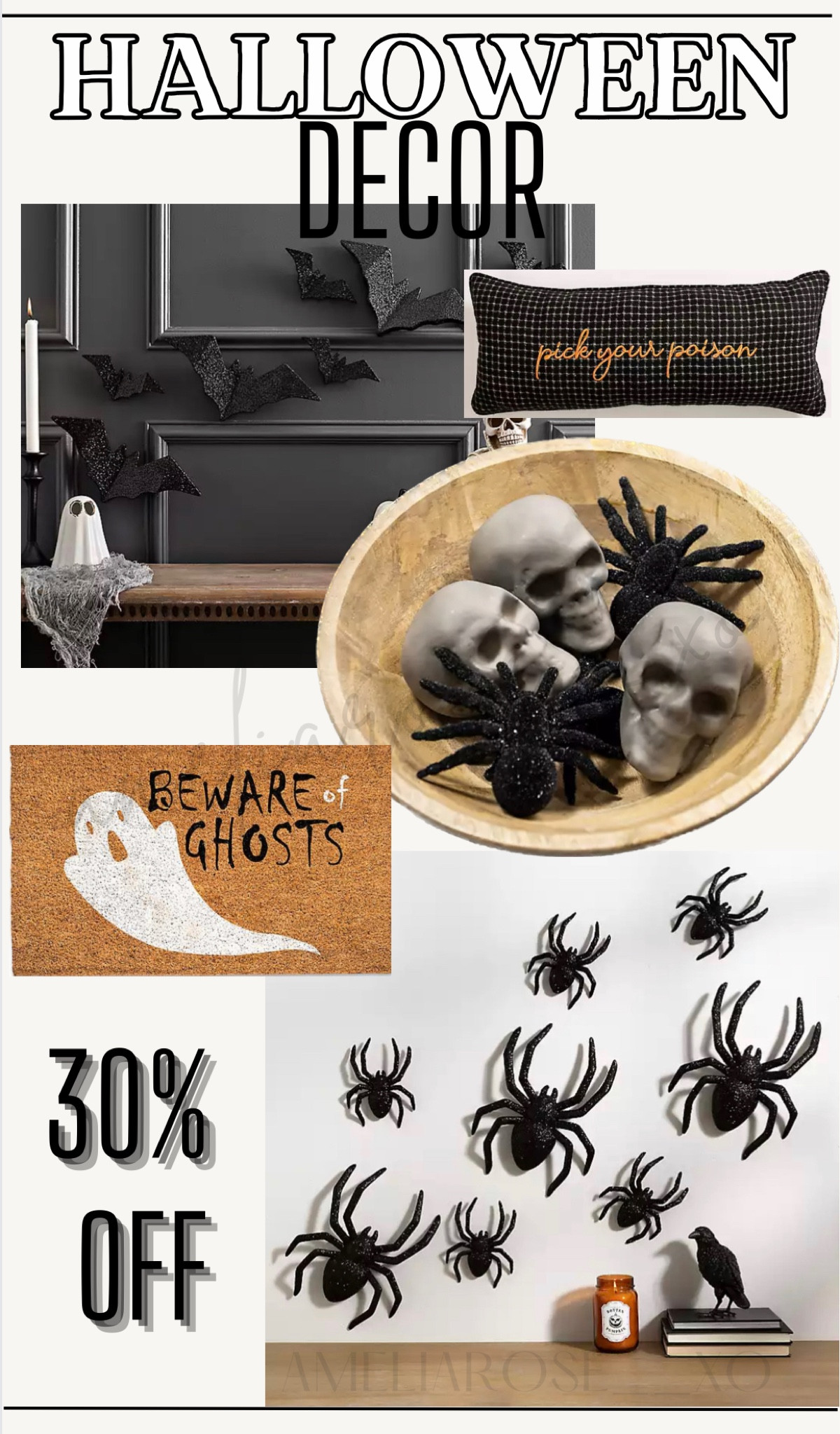 Halloween. Decor 30% off! 

#LTKhome #LTKsalealert #LTKHalloween