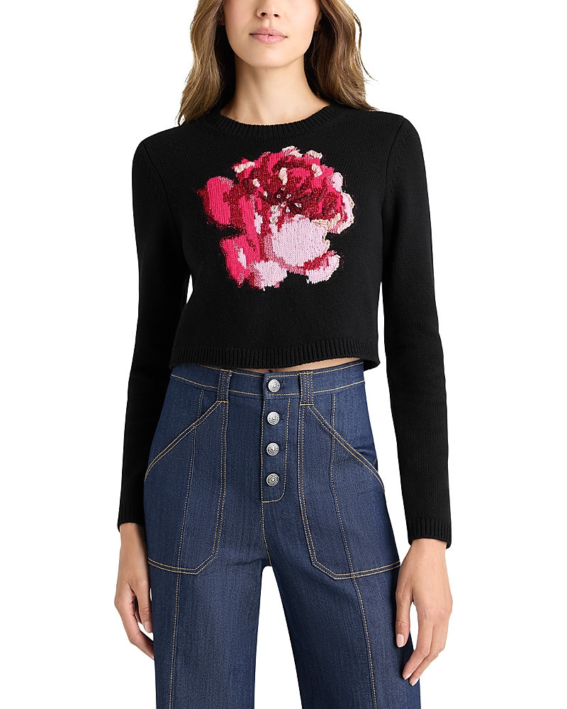 Cinq a Sept Heritage Rose Cropped Sweatshirt | Bloomingdale's (US)
