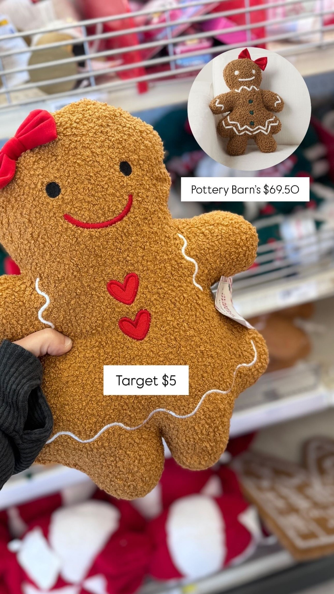 Target to the rescue #christmas #gingerbread 

#LTKHoliday #LTKSeasonal #LTKFindsUnder50