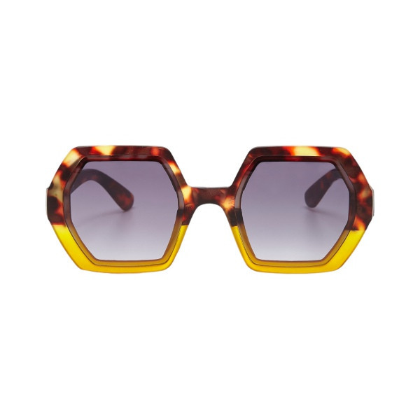 OKKIA Emma Havana Yellow sunglasses - Trouva | Trouva (Global)