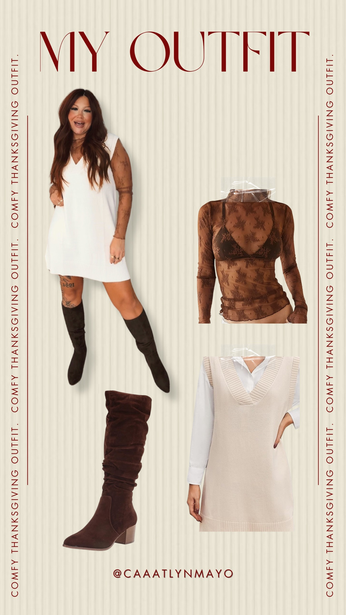 Comfy Thanksgiving Outfit Idea! 🤎