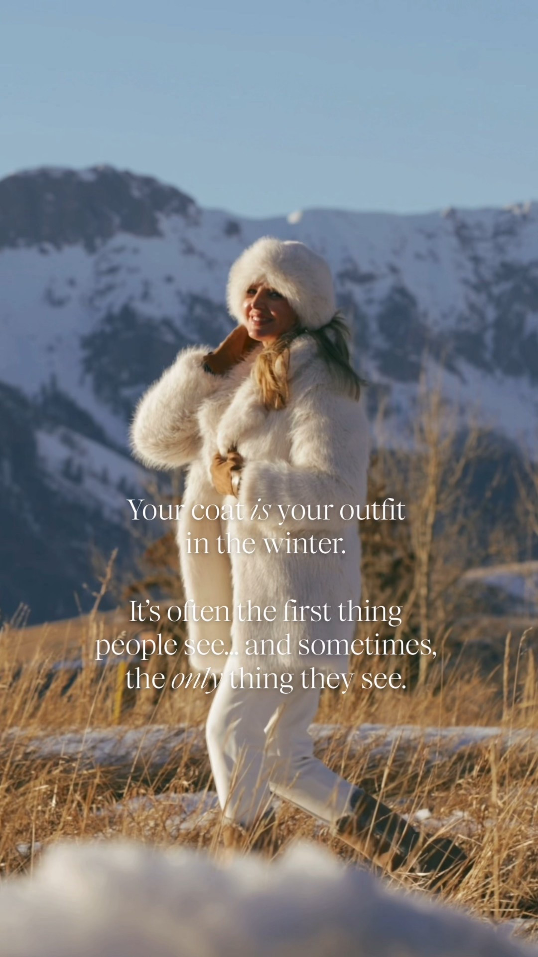 Your coat isn’t just a layer. It’s your first impression, and often, the only thing people see this time of year when you’re out and about. This is why investing in flattering, high-quality, modern outerwear is a style non-negotiable. 