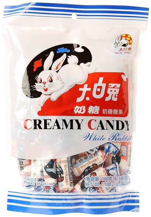 White Rabbit Creamy Candy 6.3 Oz (180 Gram) | Amazon (US)