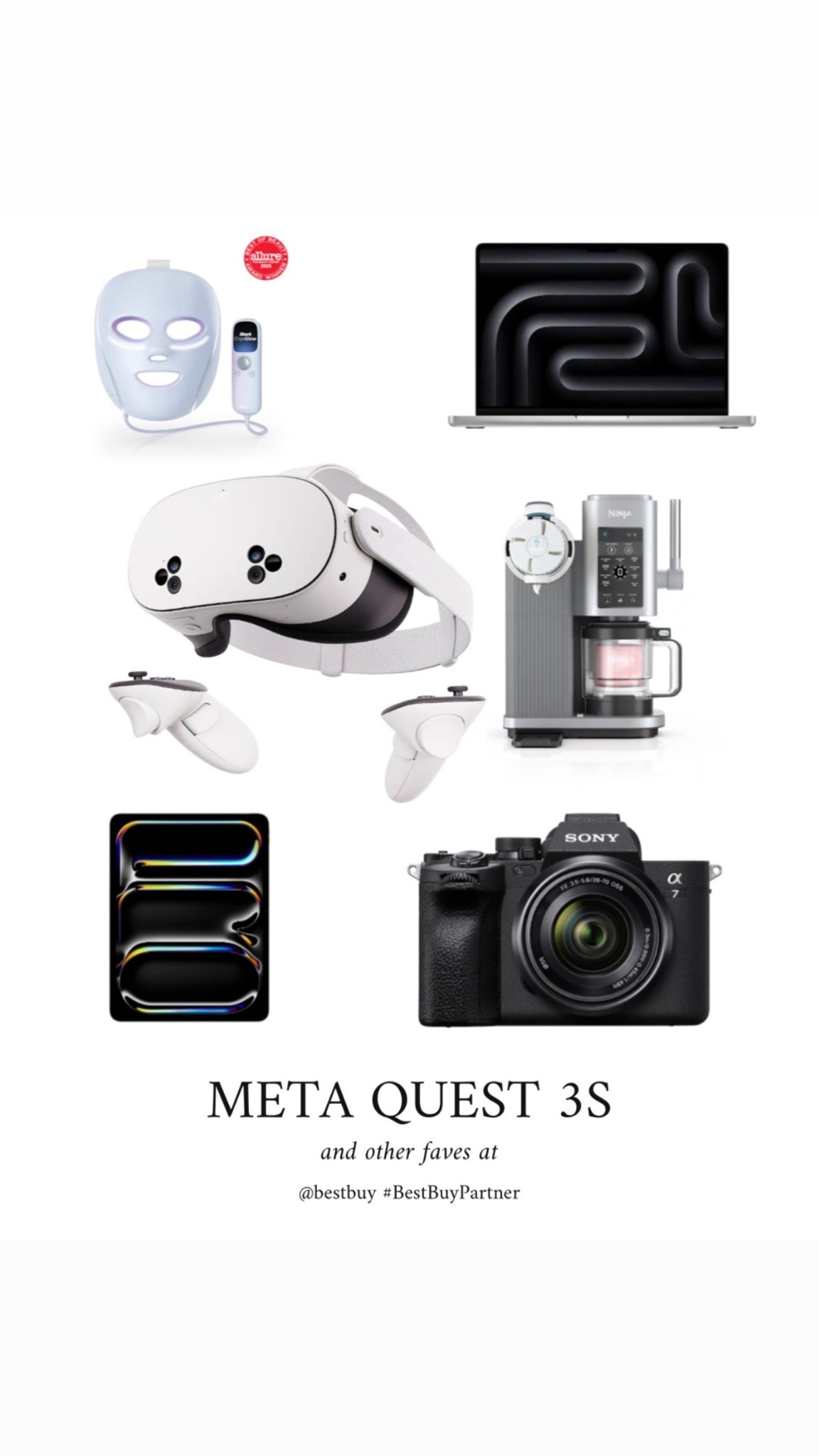 #BestBuyPartner Shop the Meta Quest 3S, a great gift idea for the upcoming holiday season, plus some other gift ideas that you can also find at @BestBuy!