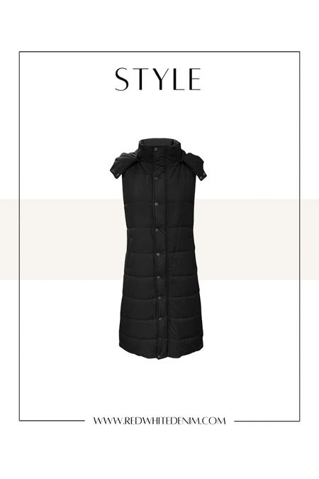 Long Puffer Vest for Winter | Amazon Fashion Style

#LTKunder50