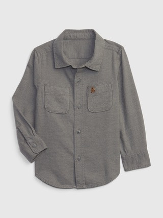 Toddler Organic Cotton Flannel Shirt | Gap (US)