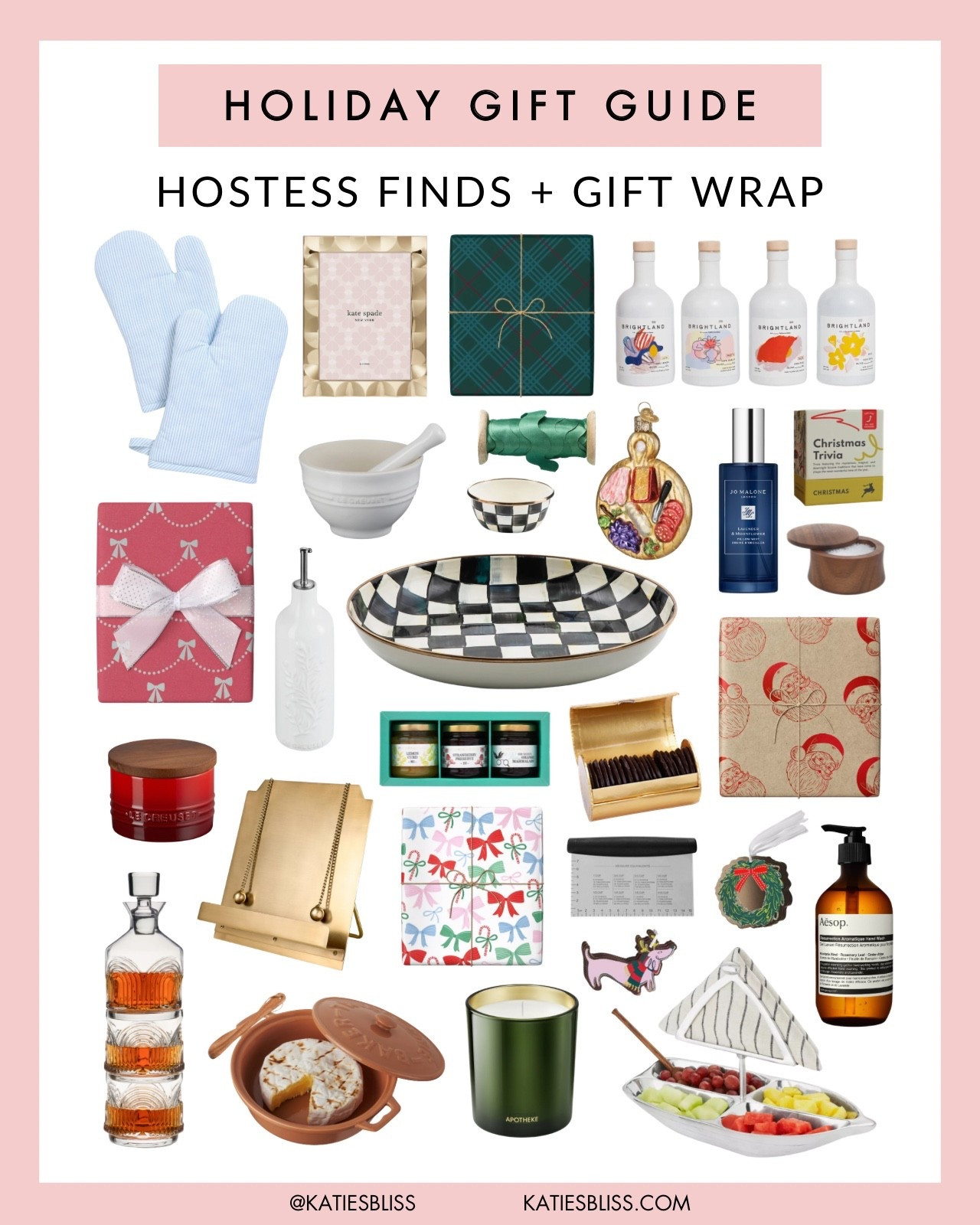 Holiday gift guide ✨ hostess finds + gift wrap inspo 

Don’t show up empty handed ✨ Pretty hostess gifts + chic gift wrap ideas. Save for inspo, shop in LTK!



#LTKHoliday #LTKHome #LTKGiftGuide