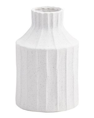 8.75in Ceramic Textured Vase | TJ Maxx