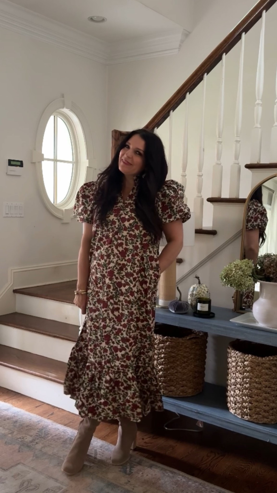 Fall dress and boots

#LTKootd #LTKOver40